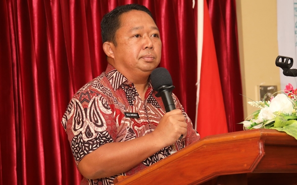 Pemerintah Pusat Serahkan 49 Unit Huntap Kepada Pemkot Ternate